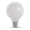 Feit Electric Feit Enhance G25 E26 (Medium) Filament LED Bulb Soft White 60 Watt Equivalence 3 pk G2560W927CAFL3R - alternate 2